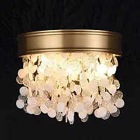 Настенный светильник VERONA WALL B L35 209169-23 ImperiumLoft прозрачный на 3 лампы, основание латунь в стиле современный 