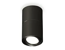 Светильник накладной Techno spot XS7402160 Ambrella light чёрный 1 лампа, основание чёрное в стиле хай-тек современный круглый