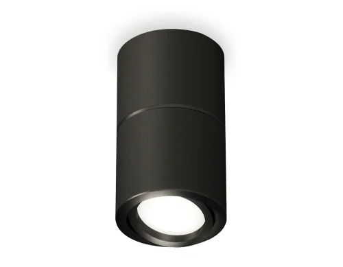 Светильник накладной Techno spot XS7402160 Ambrella light чёрный 1 лампа, основание чёрное в стиле хай-тек модерн круглый