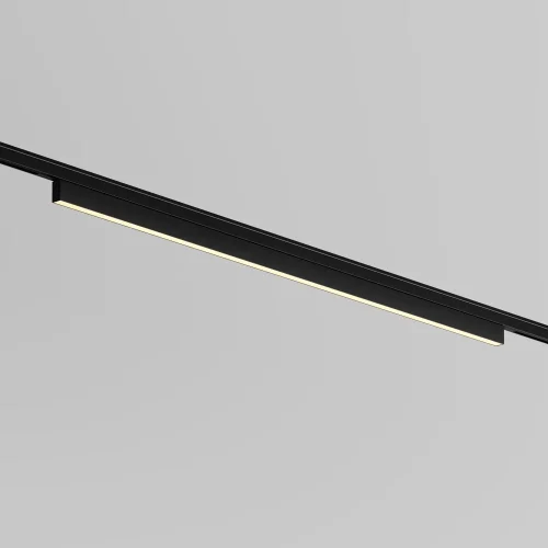 Трековый светильник Basis 2700К 16Вт 100° Magnetic track system Levity TR192-1-16W2.7K-B Maytoni чёрный для шинопроводов серии Magnetic track system Levity чёрный фото 2
