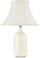 Настольная лампа Marcello E 4.1 LG Arti Lampadari белая 1 лампа, основание белое керамика в стиле прованс классический 