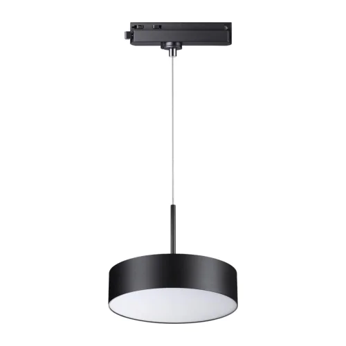 Трековый подвесной светильник однофазный LED Prometa 358768 Novotech чёрный для шинопроводов серии Prometa чёрный фото 4