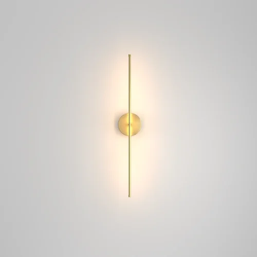 Бра LED Elegant C084WL-L7BS2.7K Maytoni латунь на 1 лампу, основание латунь в стиле современный хай-тек отражённый свет фото 4