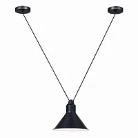 Светильник подвесной Svevo SL1804.403.01 ST-Luce чёрный 1 лампа, основание чёрное в стиле лофт 