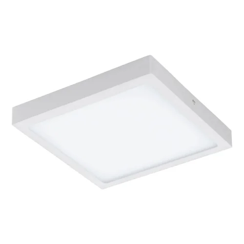 Светильник накладной LED FUEVA-C 96673 Eglo белый на 1 лампу, основание белое в стиле современный квадратный
