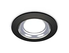 Светильник точечный Techno Spot XC XC7622061 Ambrella light чёрный 1 лампа, основание чёрное в стиле хай-тек современный круглый