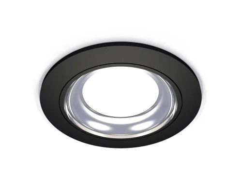 Светильник точечный Techno Spot XC XC7622061 Ambrella light чёрный 1 лампа, основание чёрное в стиле хай-тек современный круглый