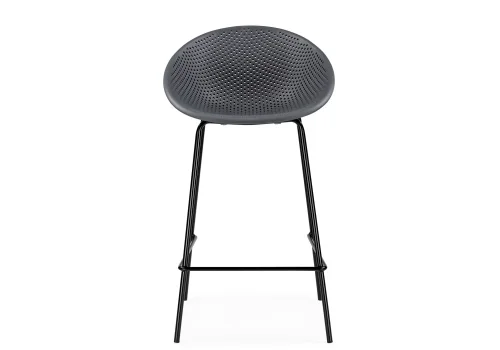 Полубарный стул Zeta dark grey / black 15702 Woodville, /, ножки/металл/чёрный, размеры - ****500*510 фото 2