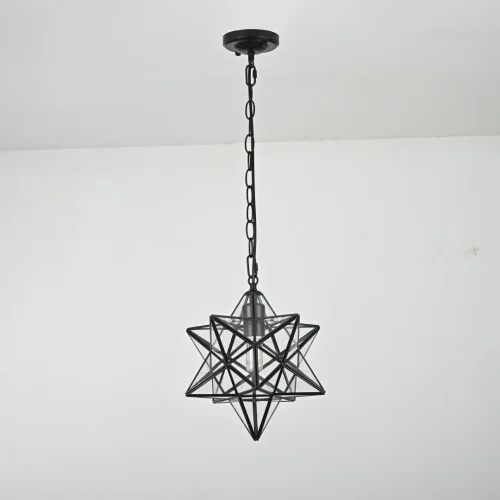 Светильник подвесной Star 189645-26 ImperiumLoft серый 1 лампа, основание чёрное в стиле современный  фото 11