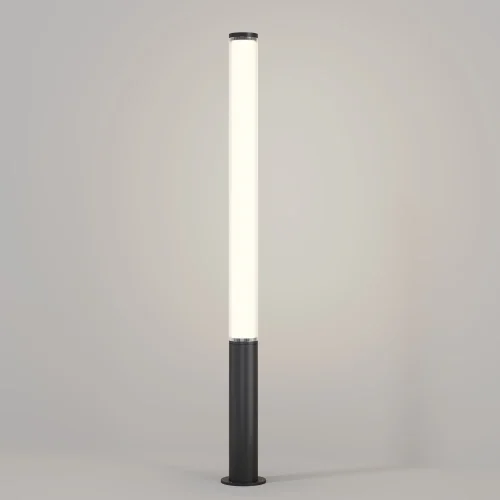 Парковый светильник LED Ster O467FL-L70B3K Maytoni уличный IP чёрный на 1 лампу, плафон белый в стиле современный хай-тек LED фото 2