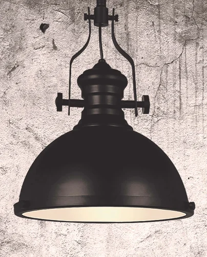 Светильник подвесной Eligio LDP 6863-3 BK+WT Lumina Deco чёрный на 3 лампы, основание чёрное в стиле лофт фото 2