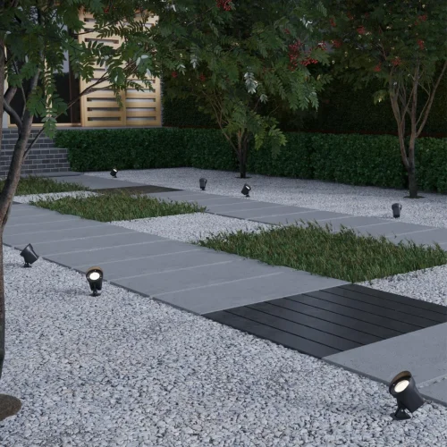 Ландшафтный светильник LED Landscape 359529 Novotech уличный IP65 чёрный на 1 лампу, плафон чёрный в стиле хай-тек LED фото 2