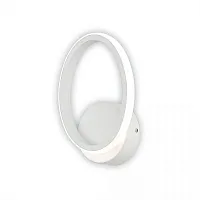 Бра LED Сезар CL233B310 Citilux белый 1 лампа, основание белое в стиле хай-тек современный кольца