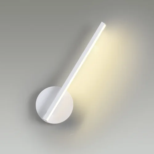 Бра LED Eleri 5604/9WL Lumion белый на 1 лампа, основание белое в стиле минимализм  фото 3