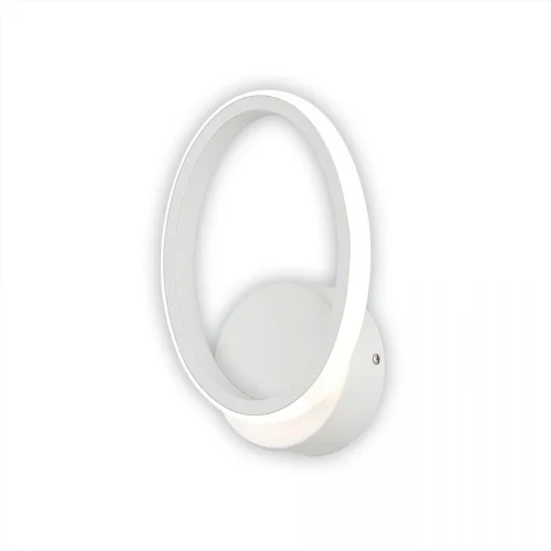 Бра LED Сезар CL233B310 Citilux белый на 1 лампа, основание белое в стиле хай-тек современный кольца
