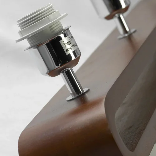 Люстра подвесная  Nulvi LSF-2103-03 Lussole коричневая на 3 лампы, основание хром в стиле современный  фото 2