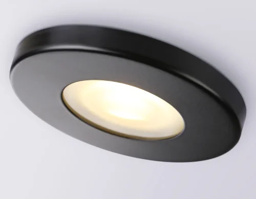 Светильник точечный Techno family TN1181 Ambrella light чёрный 1 лампа, основание чёрное в стиле хай-тек современный  фото 5