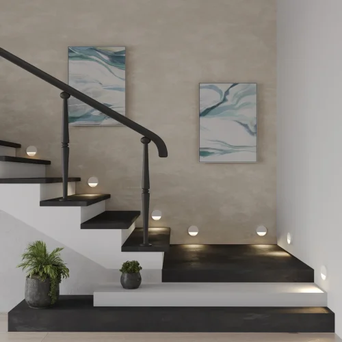 Светильник точечный LED Vespera 359707 Novotech белый на 1 лампу, основание белое в стиле минимализм хай-тек современный подсветка для лестниц и ступеней фото 6 Светильник точечный LED Vespera 359707 Novotech белый на 1 лампу, основание белое в стиле минимализм хай-тек современный подсветка для лестниц и ступеней фото 6