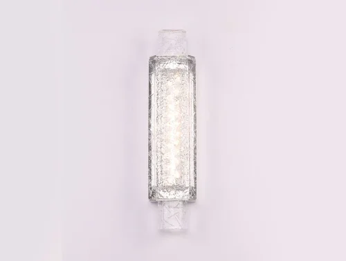 Бра LED 10831/A Newport прозрачный на 1 лампа, основание никель в стиле американский современный классический 