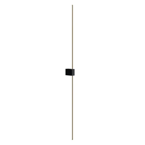 Бра LED Pars C071WL-L12GB3K Maytoni чёрный на 1 лампу, основание чёрное в стиле современный хай-тек минимализм 