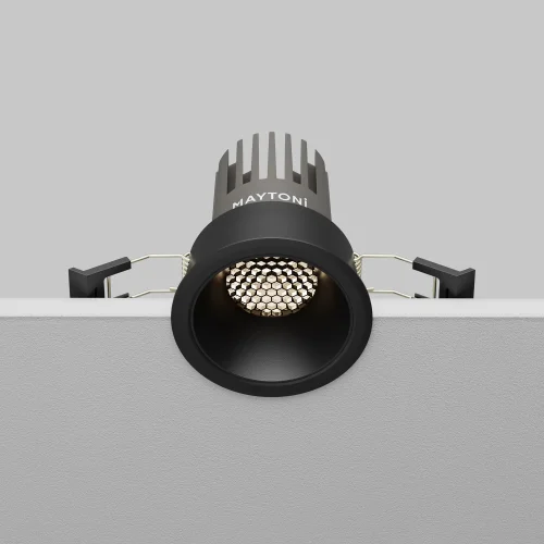 Светильник точечный LED Dip DL123-10W-4K-B Maytoni чёрный на 1 лампу, основание чёрное в стиле современный круглый фото 8 Светильник точечный LED Dip DL123-10W-4K-B Maytoni чёрный на 1 лампу, основание чёрное в стиле современный круглый фото 8