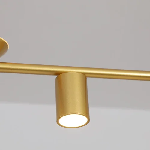 Светильник подвесной HETLEY L120 Gold 203907-23 ImperiumLoft золотой на 6 ламп, основание золотое в стиле современный фото 6