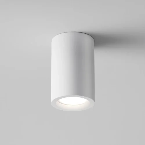 Светильник накладной Conik gyps C003CW-01W Maytoni белый 1 лампа, основание белое в стиле современный круглый фото 6