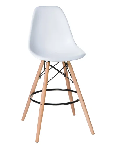 Набор 2 шт Стул барный DOBRIN DSW BAR (ножки светлый бук, цвет сиденья белый (W-02)) цвет сиденья белый (W-02), цвет основания светлый бук Dobrin, /, ножки/дерево/, размеры - *1080**** фото 8 Набор 2 шт Стул барный DOBRIN DSW BAR (ножки светлый бук, цвет сиденья белый (W-02)) цвет сиденья белый (W-02), цвет основания светлый бук Dobrin, /, ножки/дерево/, размеры - *1080**** фото 8