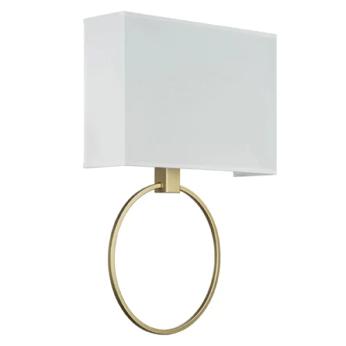 Бра Regolo 713623 Lightstar белый на 2 лампы, основание золотое в стиле современный арт-деко 