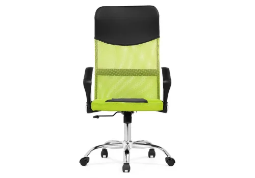 Компьютерное кресло Arano 1 green 15793 Woodville, зелёный/сетка искусственная кожа, ножки/металл/хром, размеры - *1190***660*600 фото 2