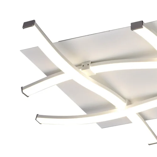 Светильник потолочный LED NUR 6004 Mantra белый 1 лампа, основание белое в стиле современный  фото 2