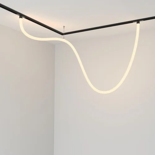 Трековый светильник подвесной LED Magnetic track system Exility Tau TR101-2-50W3K-B Maytoni белый для шинопроводов серии Magnetic track system Exility белый фото 5