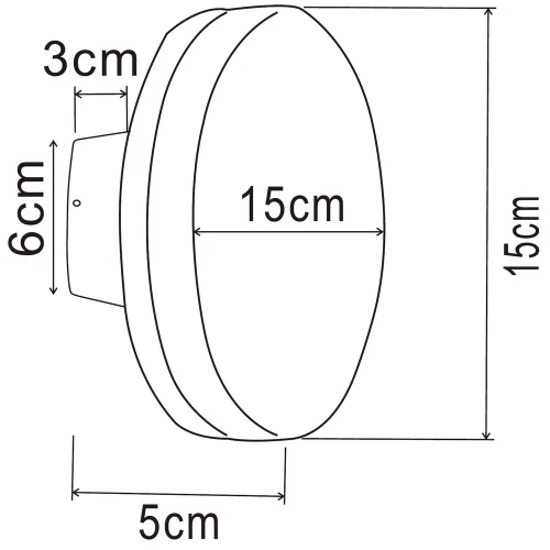 Настенный светильник уличный LED Amsterdam A1212AL-1BK Arte Lamp уличный IP54 чёрный на 1 лампу, плафон чёрный в стиле современный LED фото 2