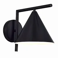 Бра Dizzie SL1007.401.01 ST-Luce чёрный 1 лампа, основание чёрное в стиле современный лофт 