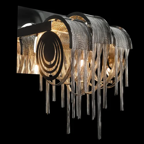 Бра Volver 10404W/A SN LOFT IT никель на 1 лампу, основание никель в стиле арт-деко цепочки фото 2