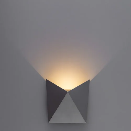Бра LED Busta A1609AP-1GY Arte Lamp серый на 1 лампа, основание серое в стиле минимализм  фото 2
