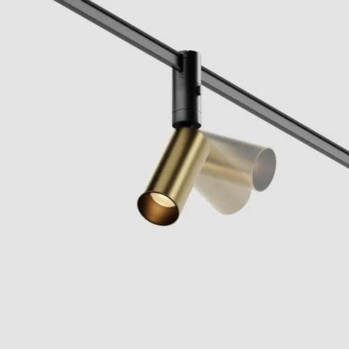 Трековый светильник LED Magnetic track system Flexity TR201-1-5W3K-M-BBS Maytoni латунь для шинопроводов серии Magnetic track system Flexity чёрный фото 7