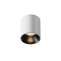 Светильник накладной LED Alfa LED C064CL-5W3K-RD-WB Maytoni белый на 1 лампу, основание белое в стиле современный хай-тек круглый