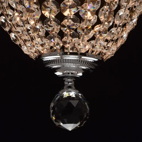 Светильник подвесной Бриз 464017701 Chiaro прозрачный 1 лампа, основание хром в стиле классический  фото 4