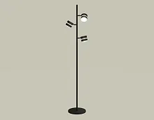 Торшер XB9816202 Ambrella light чёрный на 3 лампы, основание чёрное в стиле современный хай-тек 
