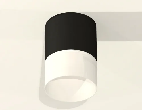 Светильник накладной Techno spot XS7402035 Ambrella light чёрный на 1 лампу, основание чёрное в стиле хай-тек современный круглый фото 2