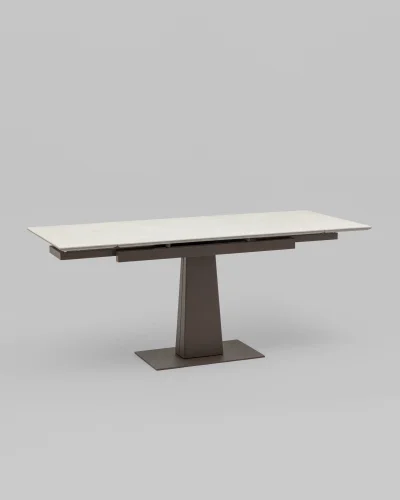 Стол Арнон 120-180/80/76 МДФ16/керамика Carmen light grey УТ000040452 Stool Group столешница серая из керамика мдф фото 3