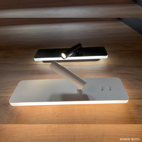 Бра с выключателем ЛЕД VECTOR AP15W LED WH Crystal Lux белый на 1 лампу, основание белое в стиле минимализм фото 4 Бра с выключателем ЛЕД VECTOR AP15W LED WH Crystal Lux белый на 1 лампу, основание белое в стиле минимализм фото 4
