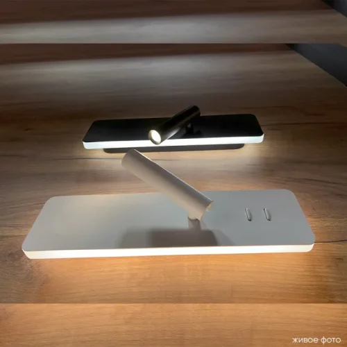 Бра с выключателем ЛЕД VECTOR AP15W LED WH Crystal Lux белый на 1 лампу, основание белое в стиле минимализм фото 4 Бра с выключателем ЛЕД VECTOR AP15W LED WH Crystal Lux белый на 1 лампу, основание белое в стиле минимализм фото 4