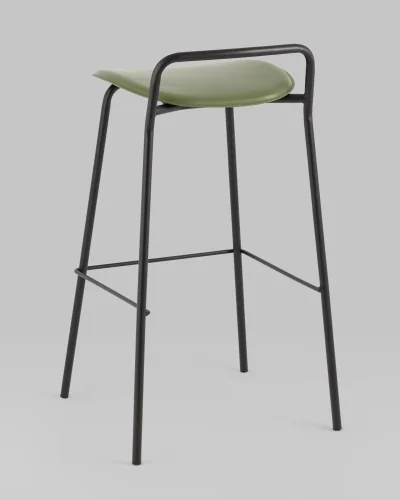 Стул барный Mantis, экокожа, зеленый УТ000038916 Stool Group, /, ножки//, размеры - *835***465*470 фото 6