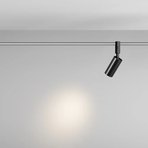 Трековый светильник LED Magnetic track system Flexity TR201-1-10W3K-M-B Maytoni чёрный для шинопроводов серии Magnetic track system Flexity чёрный фото 6
