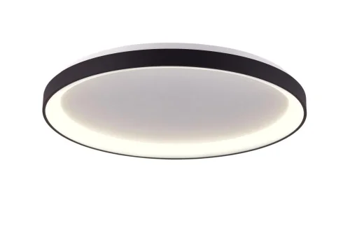 Светильник потолочный LED 0876CL-30BK Milosh Tendence белый на 1 лампу, основание чёрное в стиле современный 