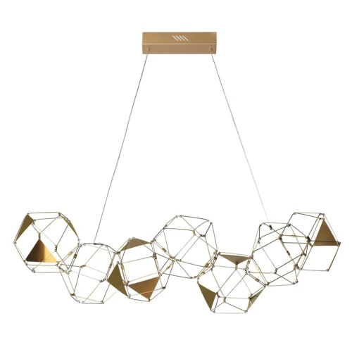 Светильник подвесной LED Trellis 5086/32L Odeon Light античный бронза на 1 лампу, основание античное бронза в стиле хай-тек 