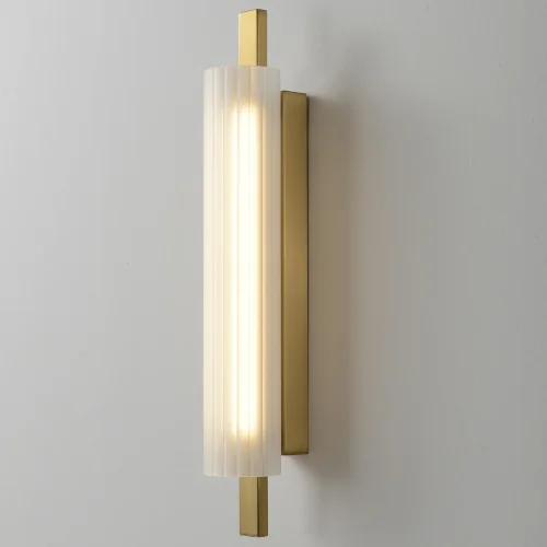 Бра LED TUNNEL AP10 LED BRASS Crystal Lux белый на 1 лампу, основание латунь в стиле современный фото 6