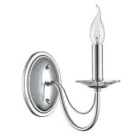 Бра Incanto 8034/1W Lumion без плафона на 1 лампу, основание хром в стиле классический 
